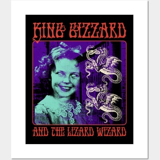 king gizzard and the lizard wizard tribute Posters and Art